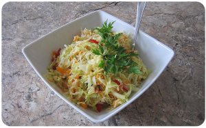 Kopūstų salotos ilgam laikymui